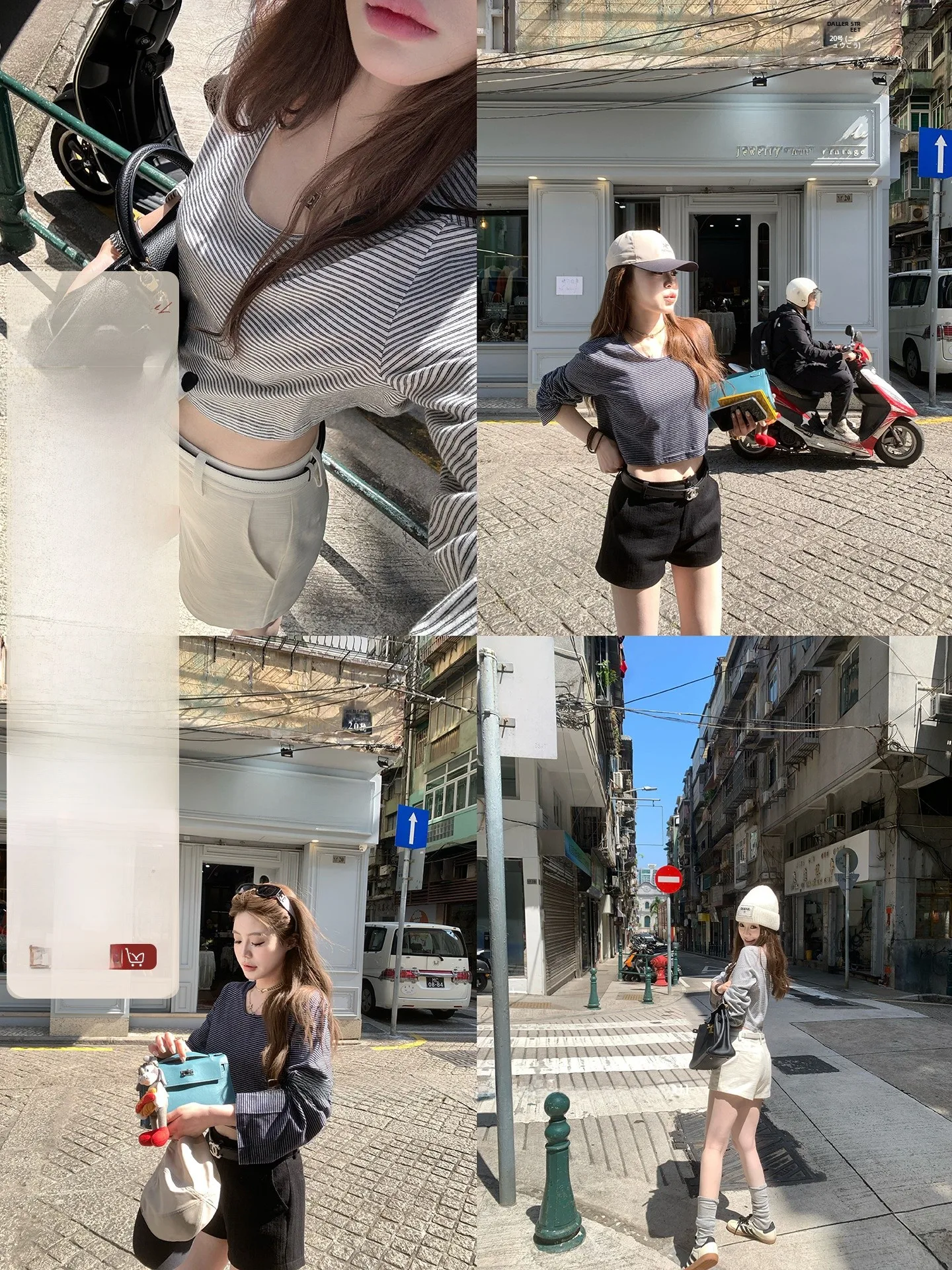 

Женская повседневная свободная футболка с U-образным вырезом, длинным рукавом и полосками в морском стиле, укороченная, приталенная, весенняя коллекция