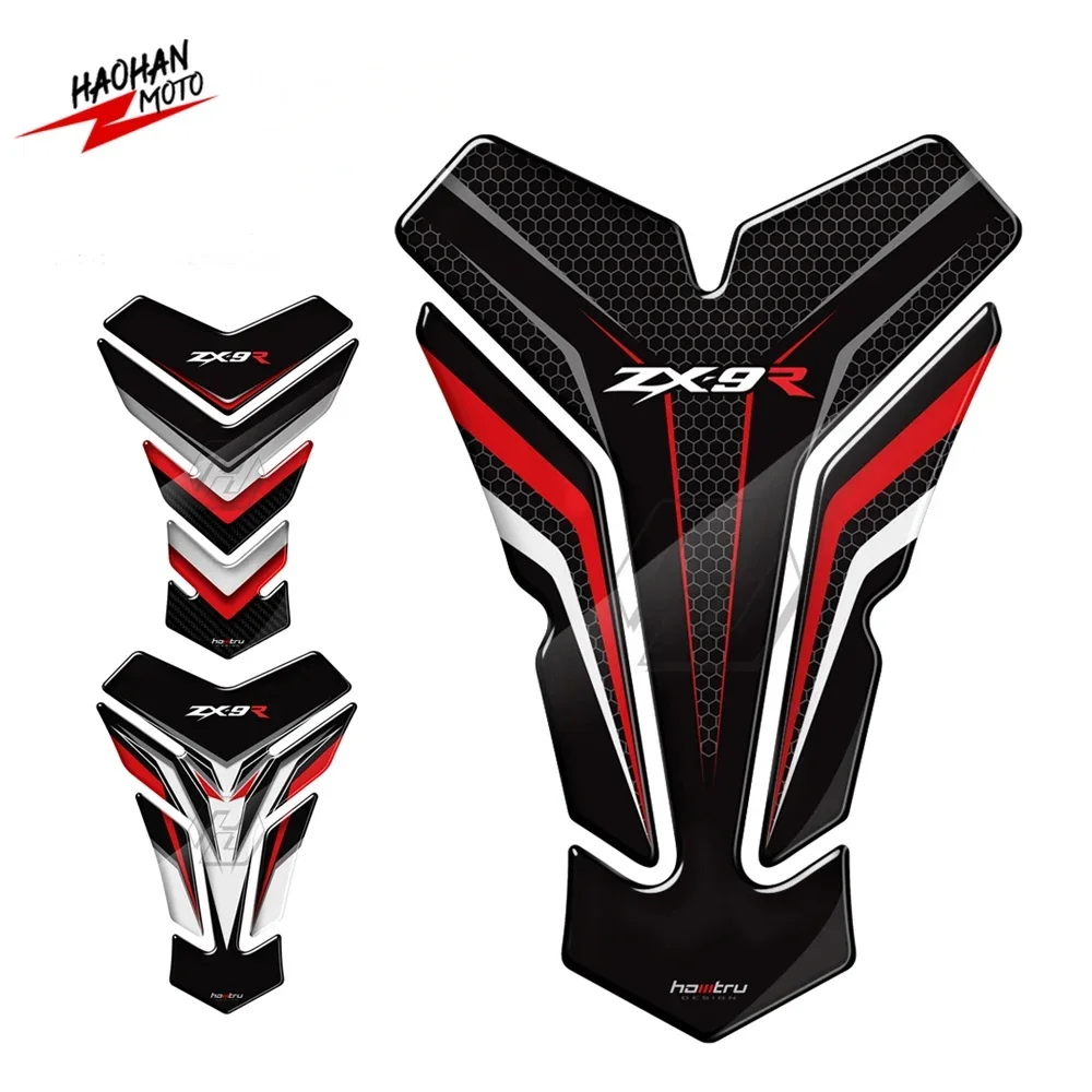 For Kawasaki ZX9R ZX-9R Tankpad 3D Motorcycle Tank Pad Protector Sticker 2