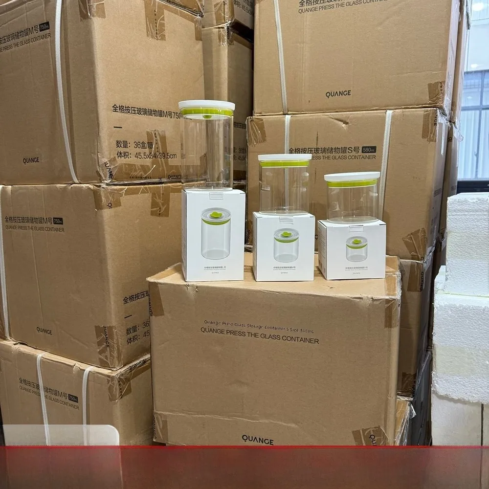 

Стеклянные банки для хранения Tee-Pa из высокопрочного боросиликатного стекла, термостойкие, с герметичной крышкой, для кухни