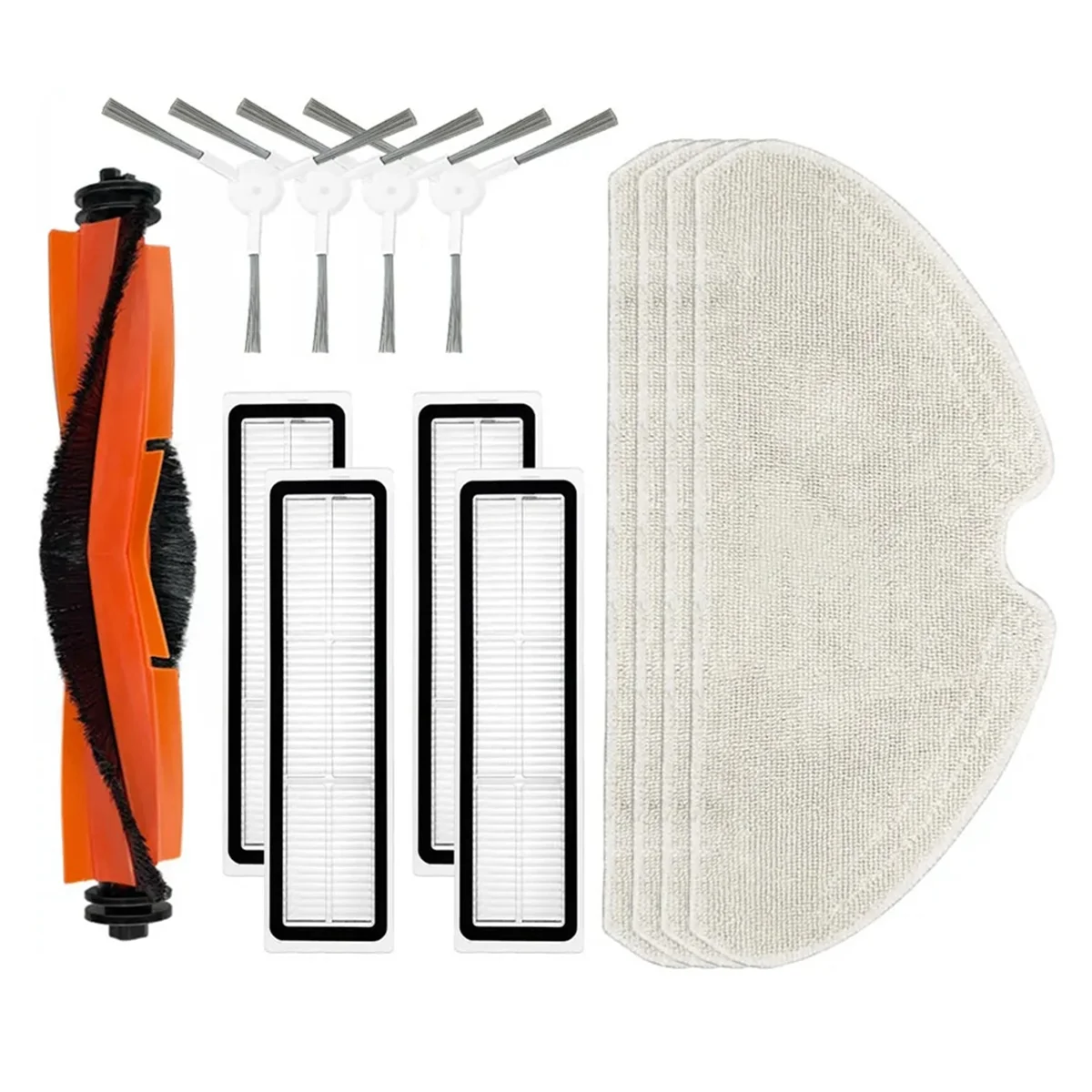 สําหรับ Dreame F9 Pro แปรงด้านข้างลูกกลิ้ง HEPA FILTER Mop ผ้า Rag หุ่นยนต์เครื่องดูดฝุ่นอุปกรณ์เสริมอะไหล่ทดแทน