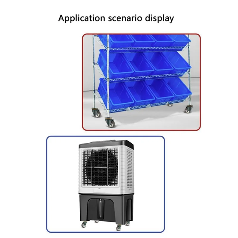 Rodízio Rodízio Rodas 4 PCS M16 Rosca Rodas Pesadas com Freio Universal 360 °