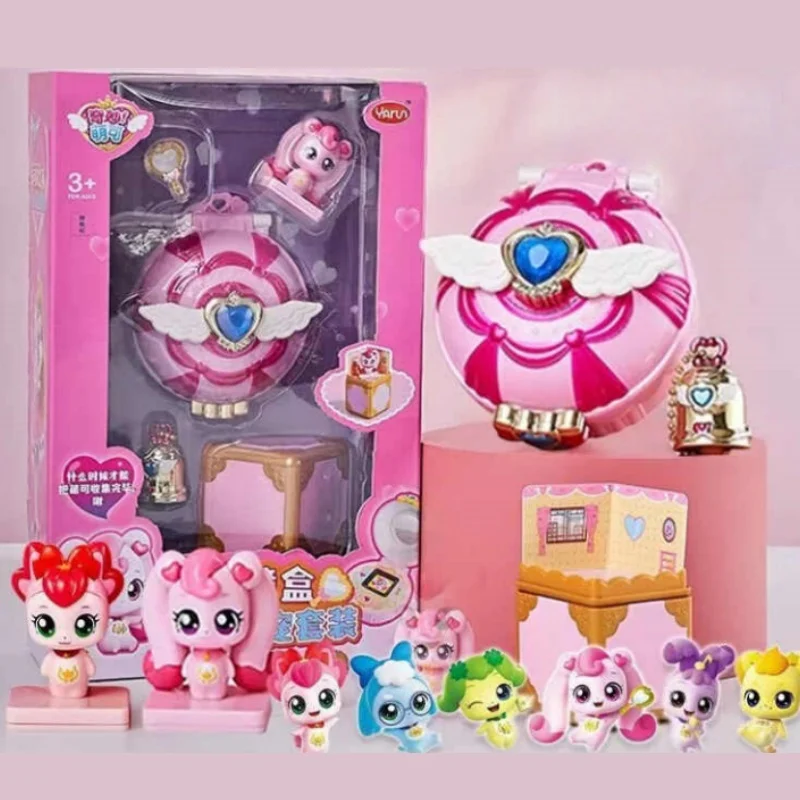 

Лидер продаж, оригинальные аниме-фигурки, коллекционные милые мультяшные коллекции, украшения, игрушки, настольные украшения, праздничные рождественские подарки для девочек, игрушки