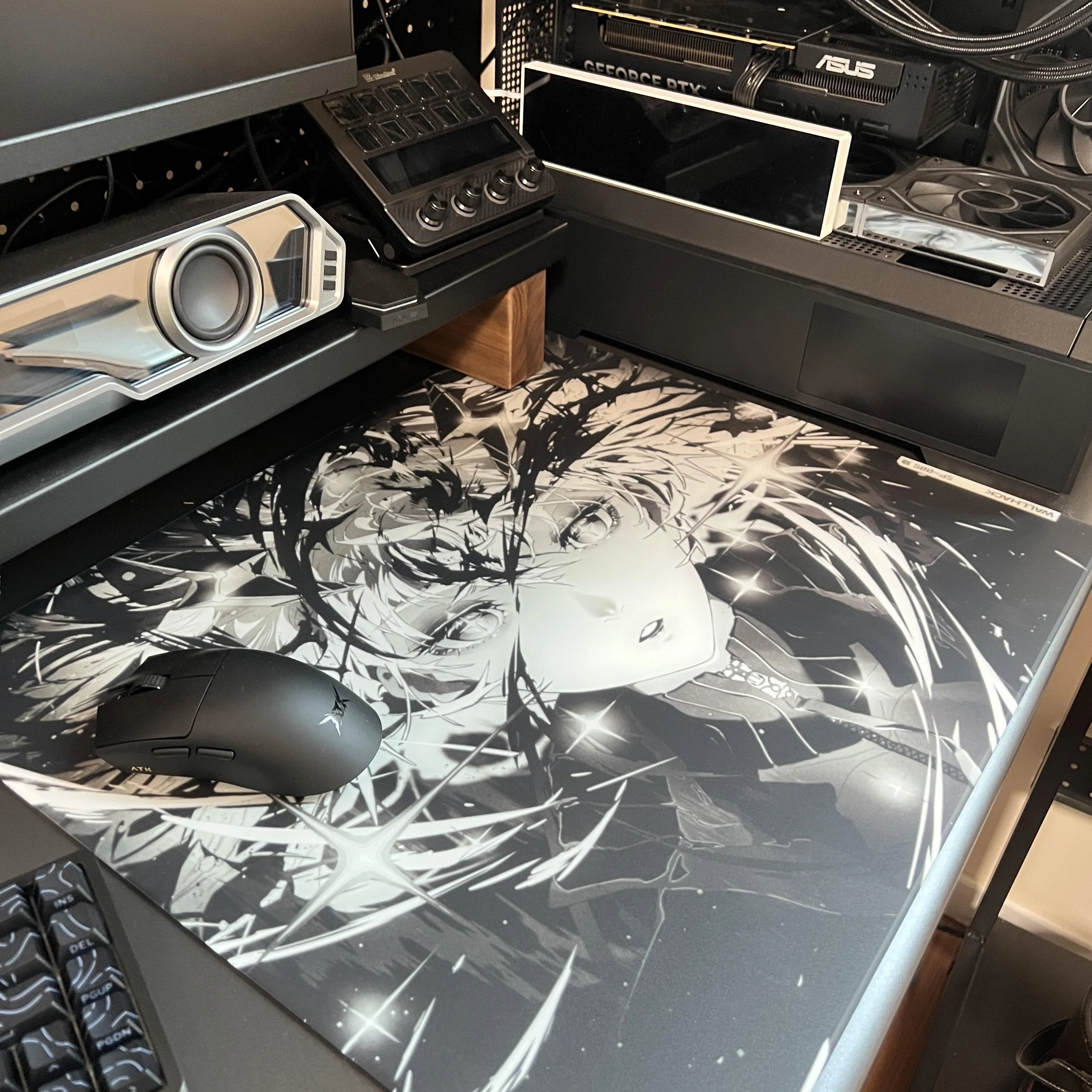 Mouse Pad de Vidro Temperado WALLHACK SP-005 Awakening SORA
