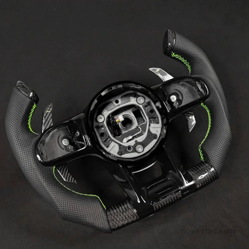 

Carbon Fiber LED Forged Leather Steering Wheel Fit For Mercedes-Benz AMG W204 W205 W221 W222 W212 W213 W216 W217 W218