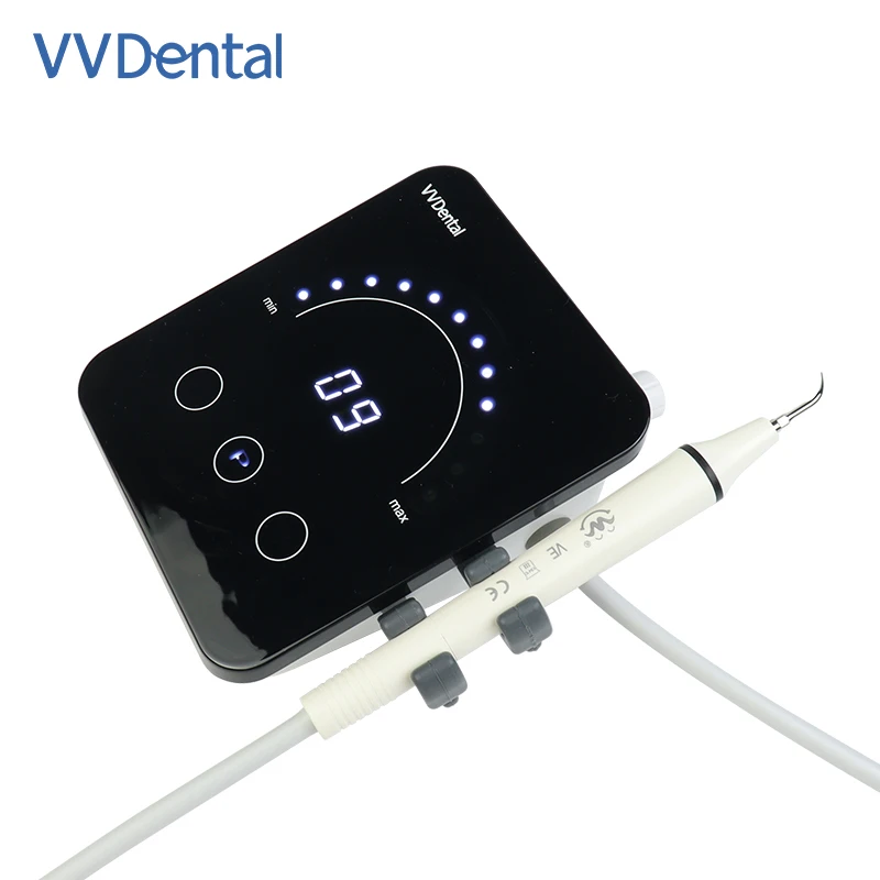 

VV Dental Hot Sale Ultrasonic Scaler with 6 Tips Dentistry Scaling Sonic Irrigator Endo Teeth Scaler Dentist Tools