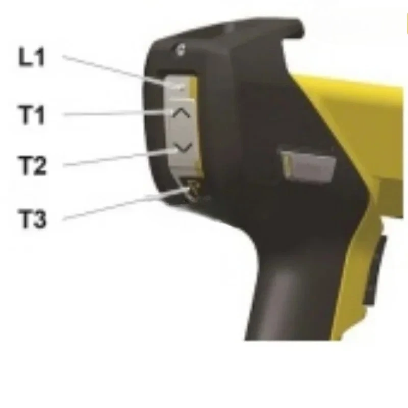 غطاء خلفي لحامل الطباعة 1017690 لمسدس مسحوق يدوي لطلاء مسحوق PRO 04 Electros Tatic
