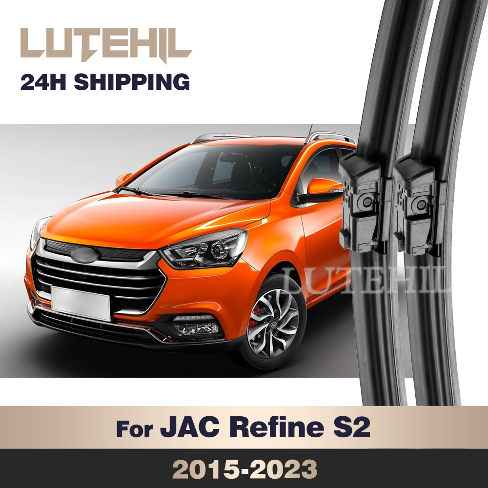 

LUTEHIL Wiper For JAC Refine S2 2015-2023 Wiper Front Wiper Blades Windshield Windscreen Window Brush 22"+16"