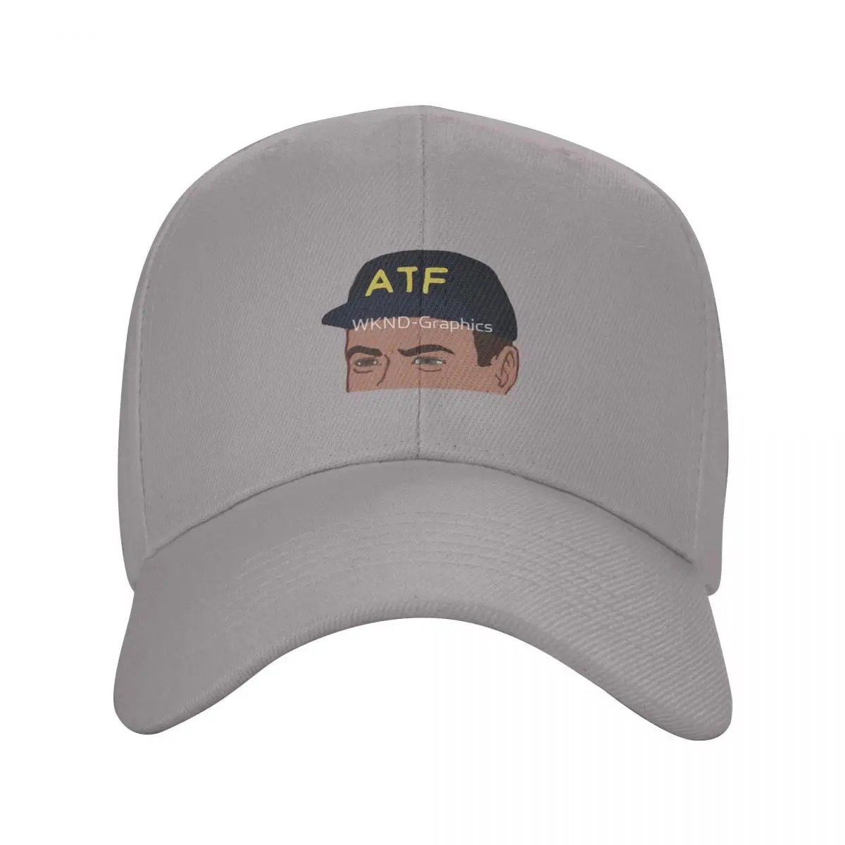 Pocket ATF Agent-gorra de béisbol con visera para hombre y mujer, gorro de moda