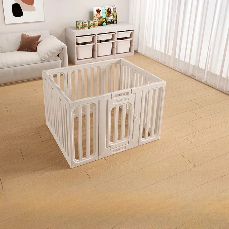 Indoor Acrylic Dog Fence Supplies Balcony modern Circle Folding Dog Fence Accessories Large Nordic Mascotas Perros Pet Supplies