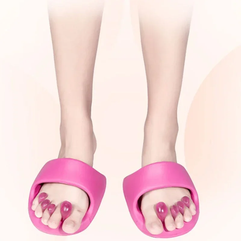 1Pairs Arch Support For Plantar Fasciitis And Flat Feet Calf Strengthener Arch Exerciser Slipper For Foot Pain Stress Relief