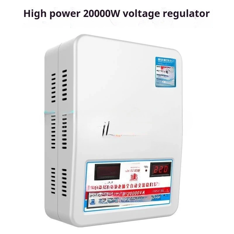 15KVa Voltage Stabilizer with Input Voltage 120V-270V AndOutput 220V Household Automatic Stabilized Power Supply Tool