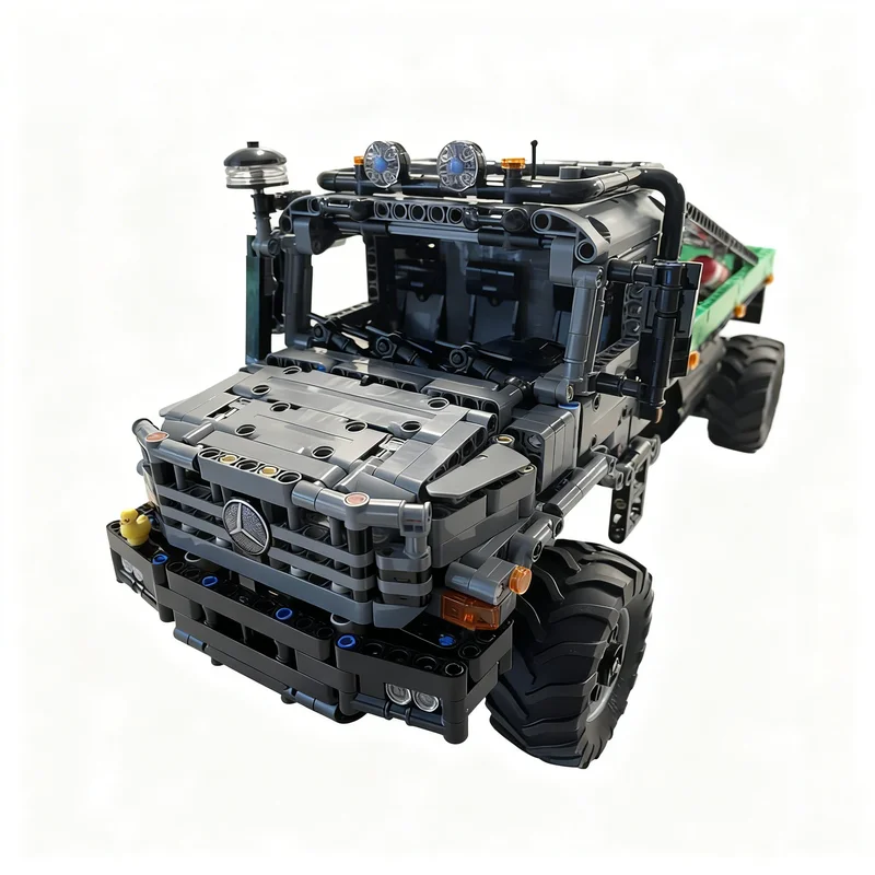2112pcs MOC Technical Zetros Hood Fix Model Building Blocks Architecture Christmas Gift Toys Birthday Brick Collection Display