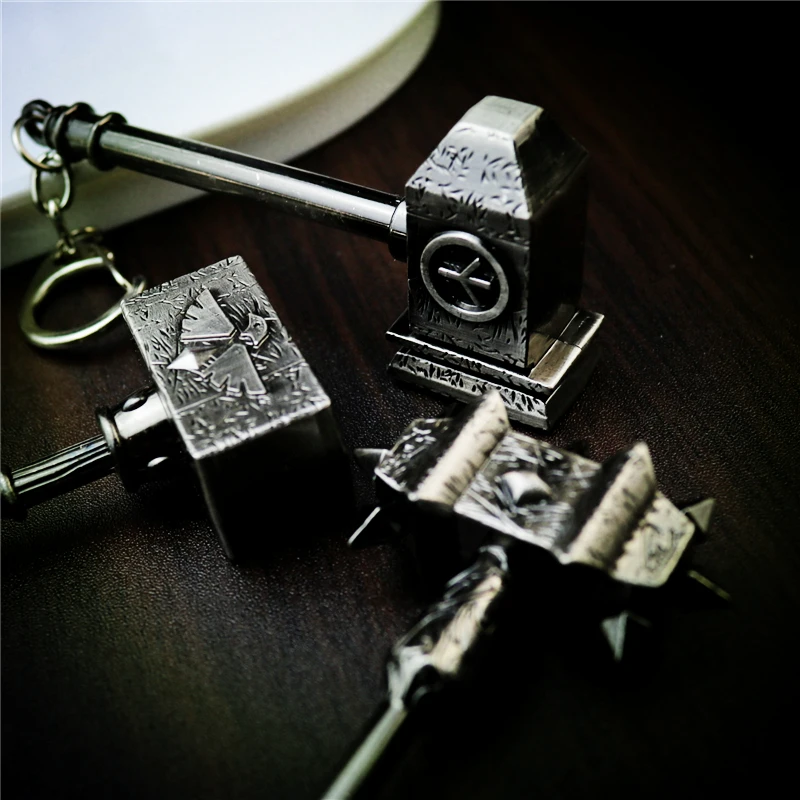 New World of Warcraft Gioco Figura Periferica Artigianato in metallo Modello Zaino Portachiavi con ciondolo decorativo Regali di Natale Giocattoli