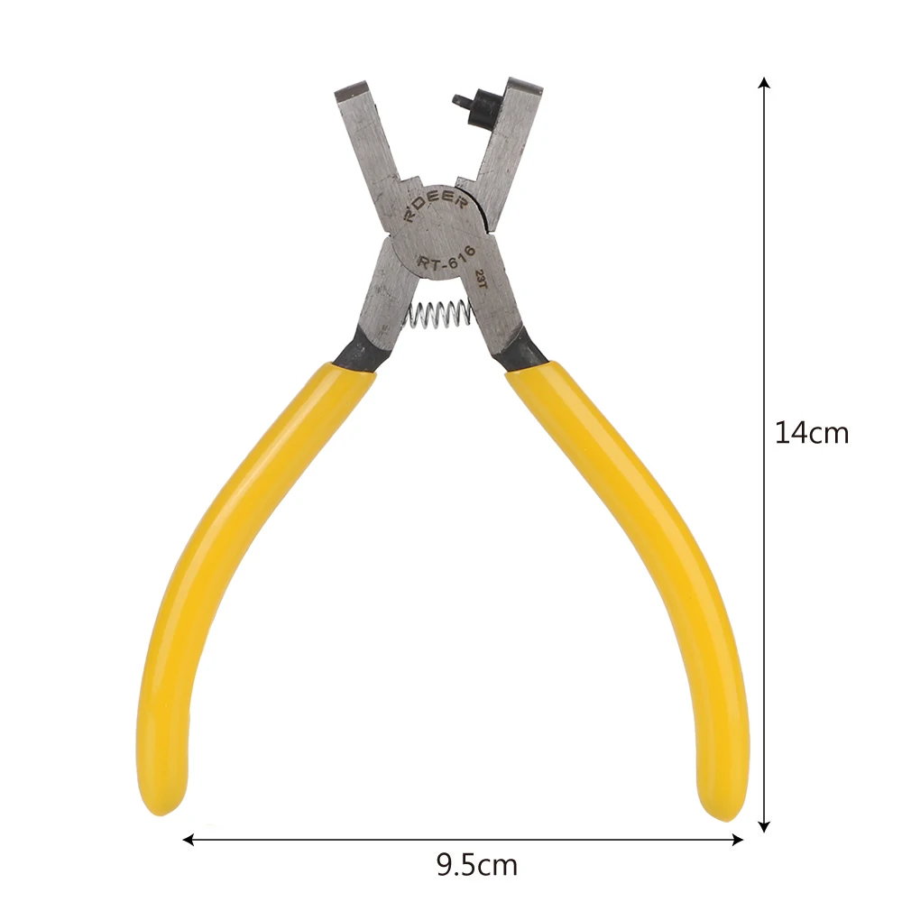 DIYWORK Band Holes Punches Watch Band Belt Holes Tool 2mm Eyelet Punch Plier For Leather Strap Watch