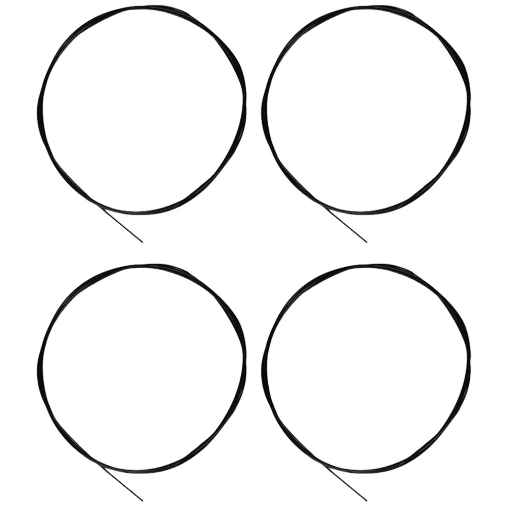 

4Pcs Ukulele String Set Nylon Material -Resistant Clear Tone Reliable Performance Replacement Strings for Musicians