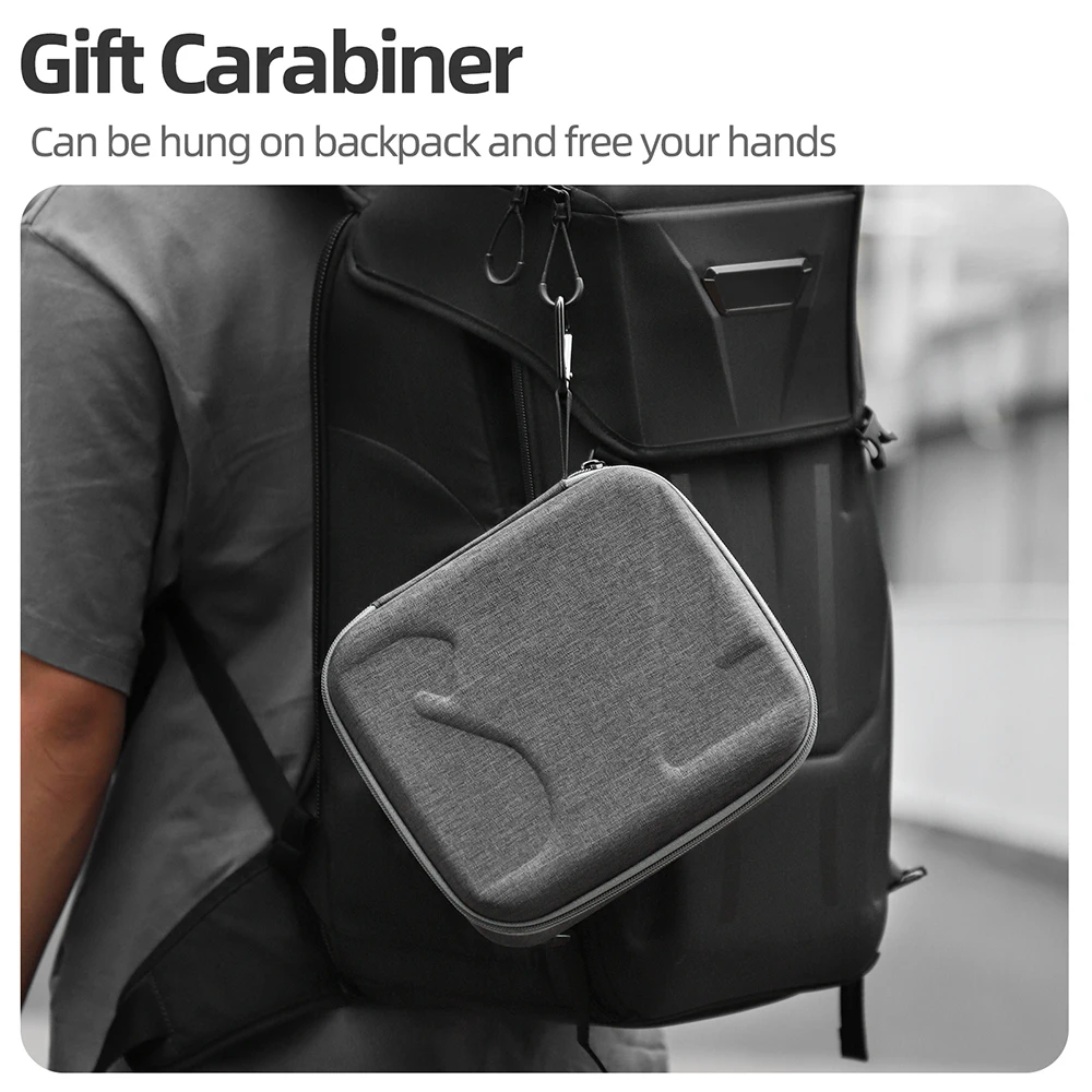 Para dji neo óculos 3 saco de armazenamento para dji neo cinza portátil para dji neo óculos saco autônomo