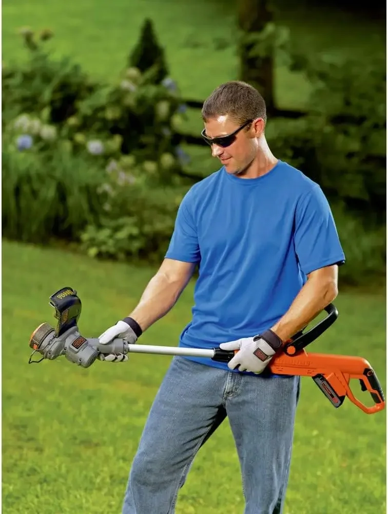 

[Discounted Price!]20V MAX Cordless String Trimmer, 2 in 1 Trimmer and Edger, 12 Inch, Battery Included (LST300)