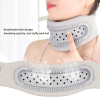 Hollowing Out Breathable Neck Brace Sponge Prevent Bowing Neck Tilted Forward Relieves Pain Cervical Pressure Soft Neck Support