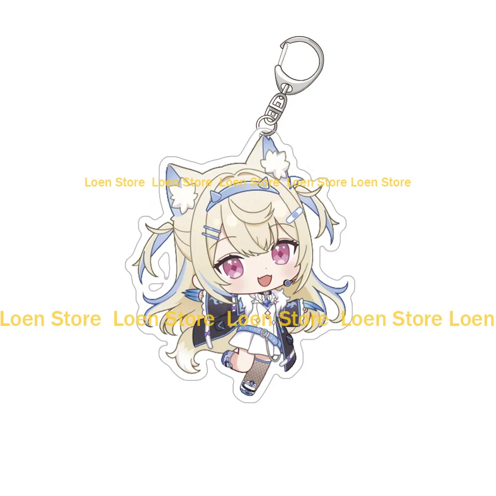 Loen Store HOLO virtual YouTuber GIGO, llavero acrílico, Mococo, Abyssgard, Nerissa, Ravencroft, Shiori, Novella, regalo