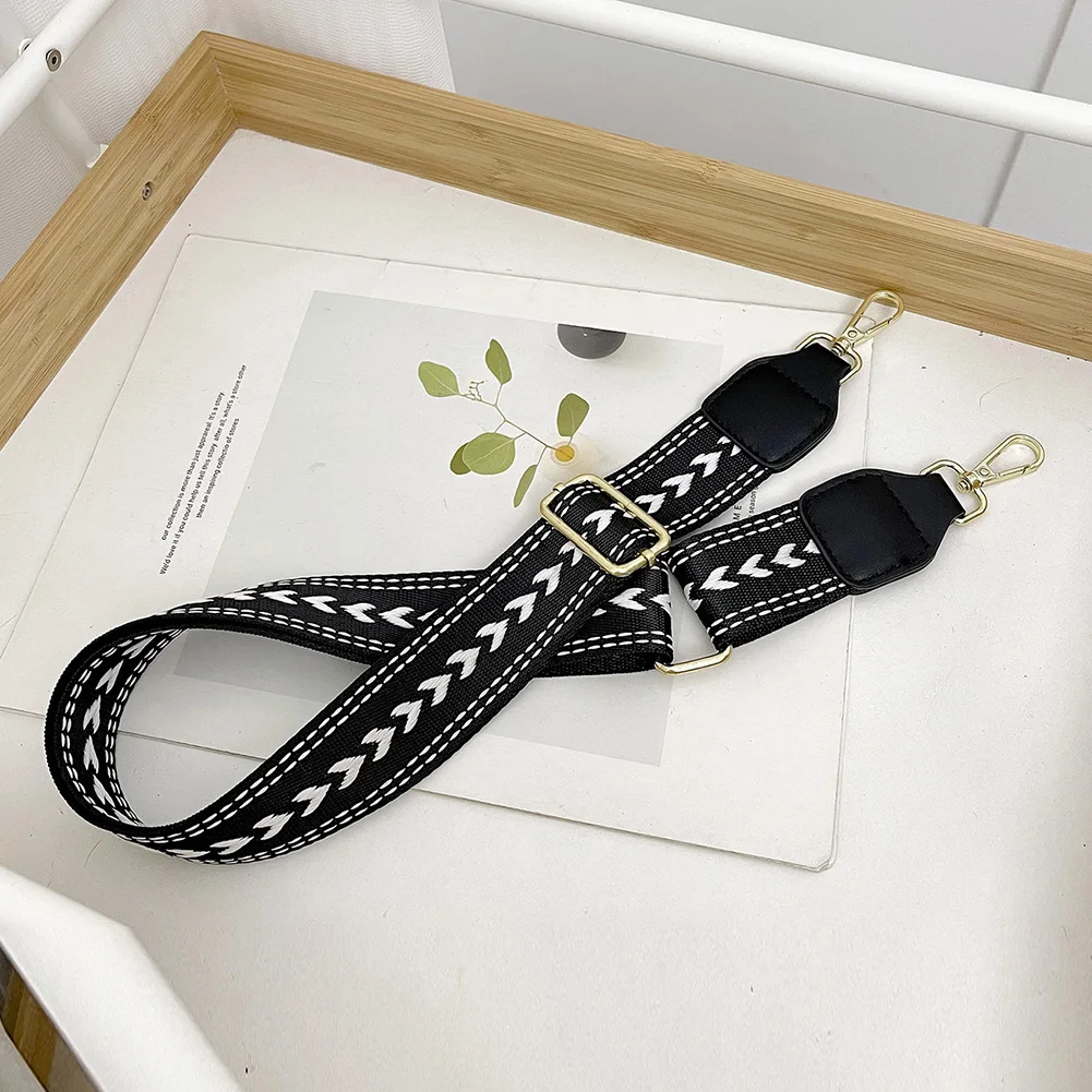 

Женские регулируемые жаккардовые бретели для сумок в стиле бохо, ширина 4 см, с вышивкой, для самостоятельного изготовления аксессуаров