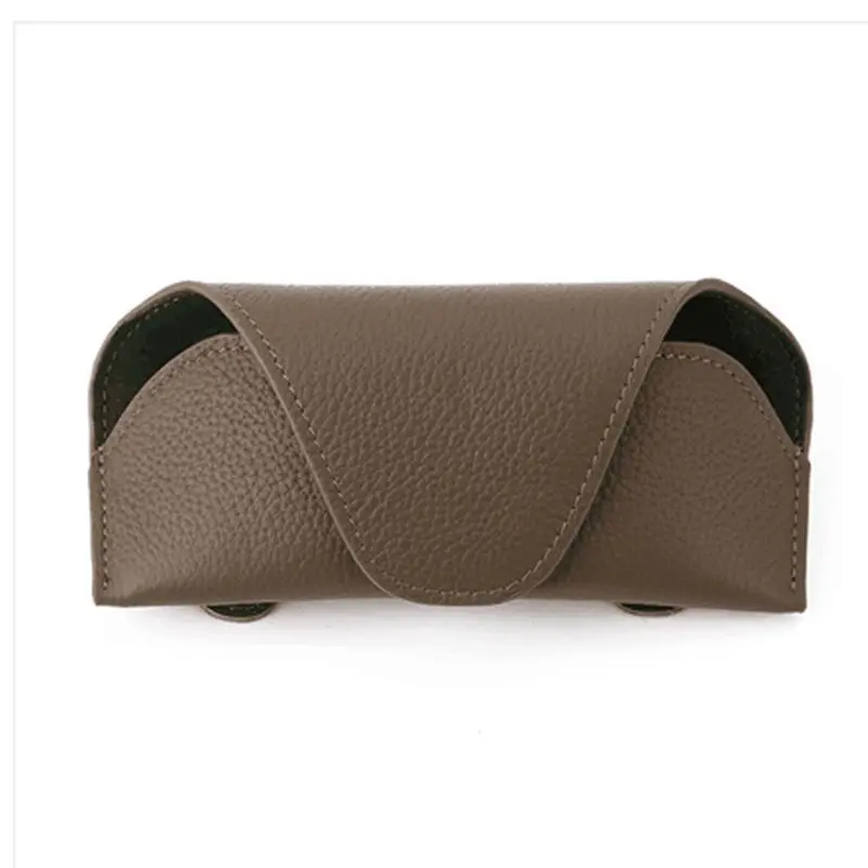 صندوق تخزين نظارات السيارة العالمي واقي من الشمس مشبك نظارات من الجلد الناعم الراقية حامل نظارات السيارة ملحقات السيارة