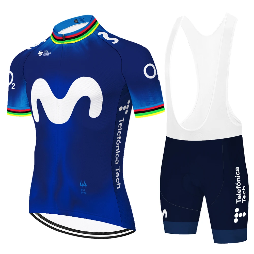 2024 movistar camisa ciclismo masculina cycling jersey 자전거의류 roupa ciclista masculino wielren kleding heren mtb shorts