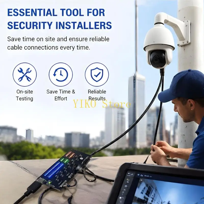 K32C Cable Tester Board for Repair Diagnostics, Line Troubleshooting Accessory, Approx. Test Board, Maintenance Checks