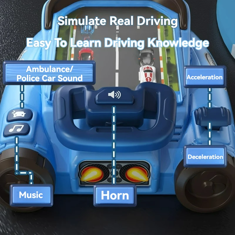 Kinderen Simulatie Drive Stuurwiel Vechter Ruimte Breken Game Machine Concentratie Training Bordspel Educatief Speelgoed Jongen