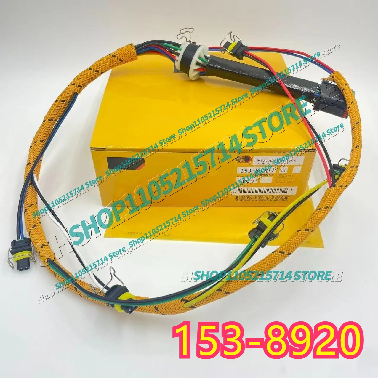 Engine Fuel Injector Wiring Harness 153-8920 1538920 for E325C E322C 3126 Higher Quality Excavator Engine Accessories New