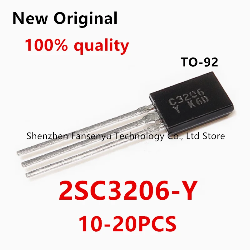 

(10-20pcs)100% New original 2SC3206-Y C3206 2SC3206 TO-92 Chipset