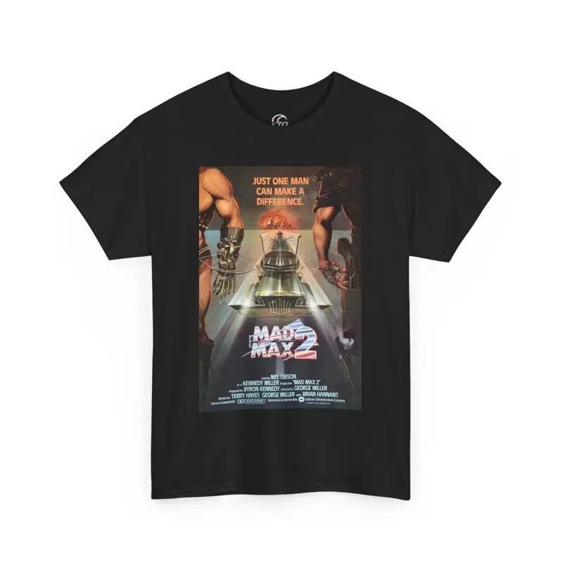Mad Max 2 Retro Movie Poster T-Shirt For Men & Women
