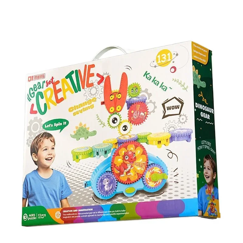 Montessori Elektryczne Klocki Konstrukcyjne Zestaw Narzędzi dla Dzieci Zabawka dla Malucha Zabawka Edukacyjna STEM dla Chłopców i Dziewczynek Prezent