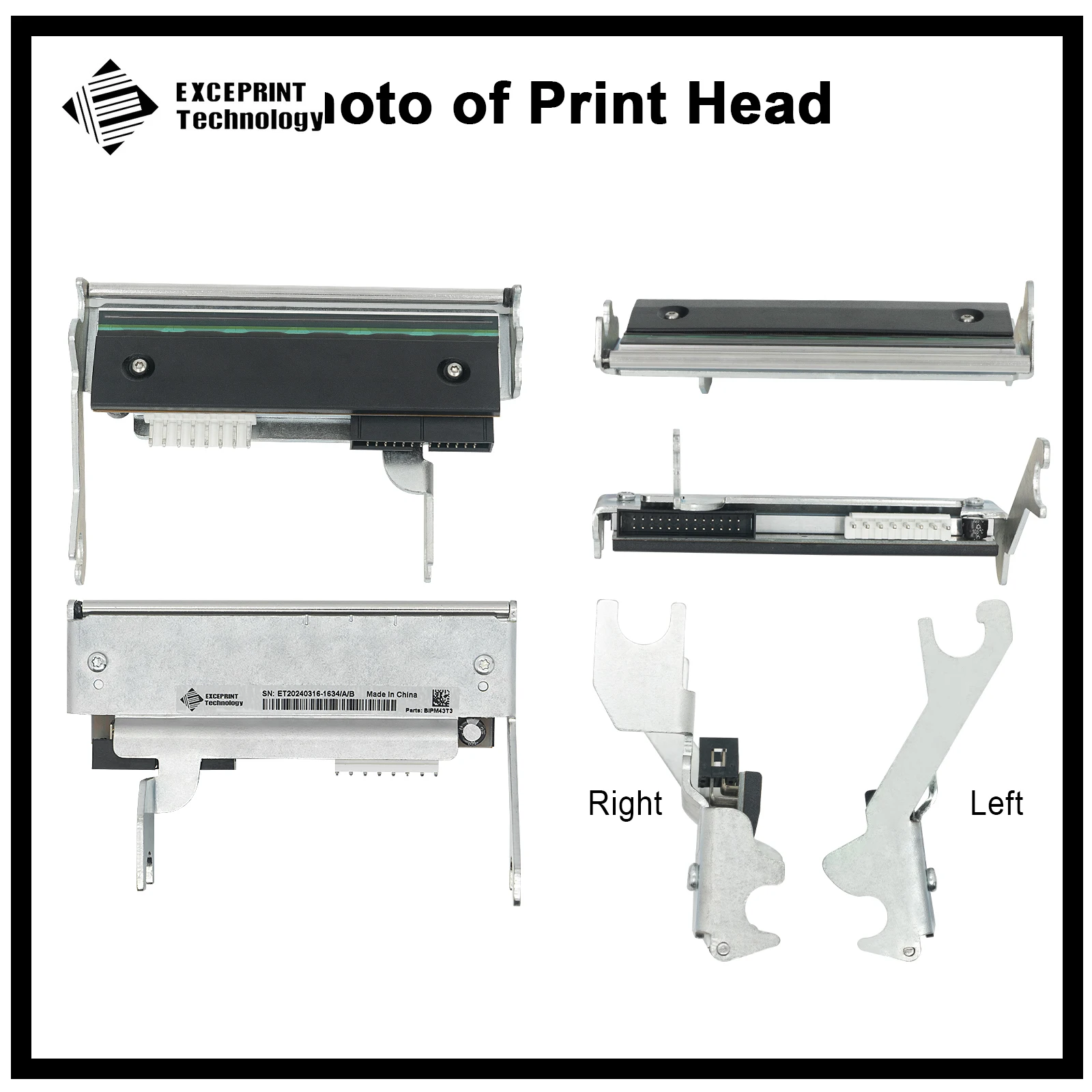 710-179S-001 300dpi Thermal Printhead for Intermec PM42 PM43 PM43C Barcode Label Printer,Brand New