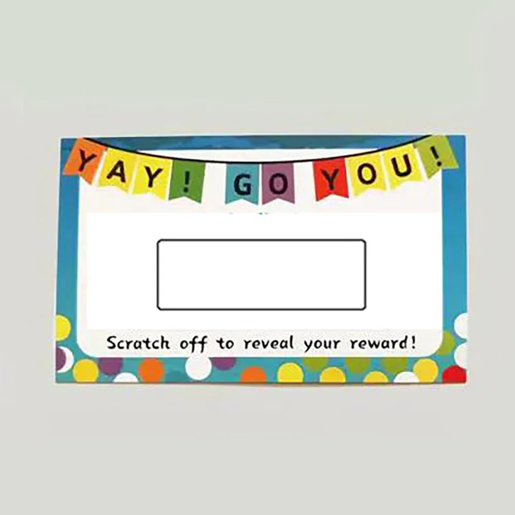 

100 Sheets Silver Small DIY Scratch Off Stickers Peel Stick Labels Scratch Off Coating for Party Reward Cards Wedding Birthday