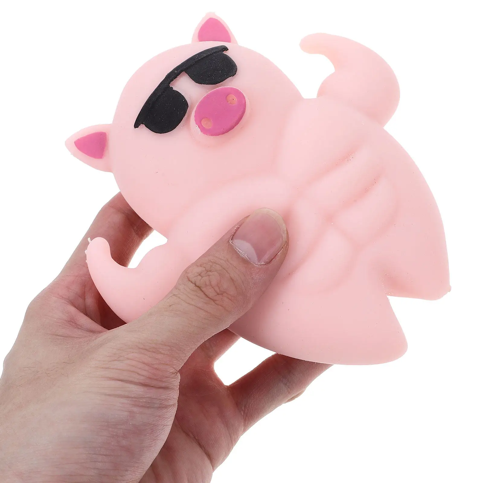 

Stress Relief Funny Pig Squeeze Cartoon Slow Rising Animal Pressure Relief Prank Pig Shaped Squeeze Slow Rising Animal Toy