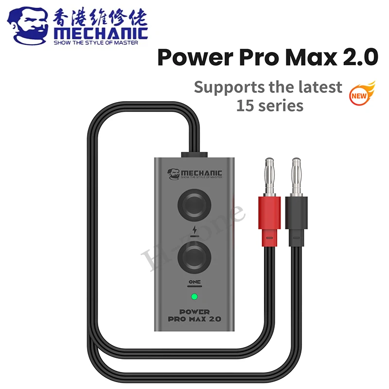 

MECHANIC Power Pro Max 2.0 Power Supply Test Cable Type-C Input with 15 FPC One-button Start Boot Line for iPhone 6-15 Pro Max