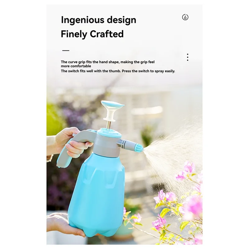 Top Angebote Pneumatische Sprayer 2000Ml Große Kapazität Handheld Gärtner Für Wasser Blumen Desinfektion Haushalts Reinigung