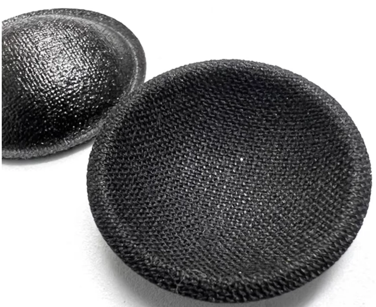 2PCS GHXAMP 26mm 블랙 오일클로스 스피커 더스트 캡 교체 커버 수리 액세서리