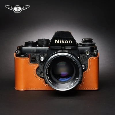 handwork Photo Camera Genuine leather cowhide Bag Body BOX Case For Nikon F3 F3HP F3AF F3T Protective sleeve box base