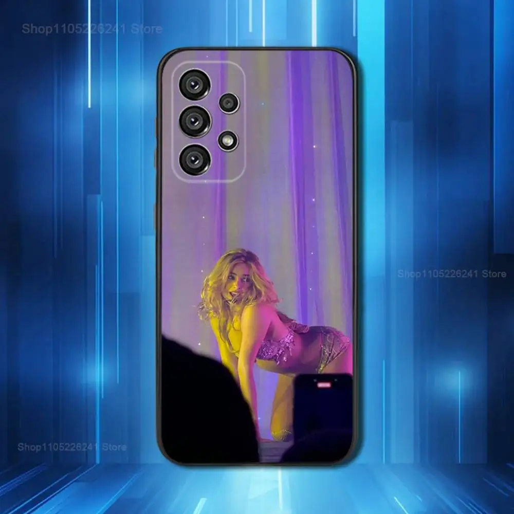 حار A-أديسون R-Rae المغني لسامسونج غالاكسي A53,31,52,72,41,22,73,32,71,Note,J7,8,9,5G لينة الأسود سيليكون جراب هاتف