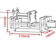 SuitableforPrecisionElectric Syringe Pump Propulsion Pump Liquid Dispenser DC 12V 1-150ML Laboratory Micro Syringe Pump Benchtop