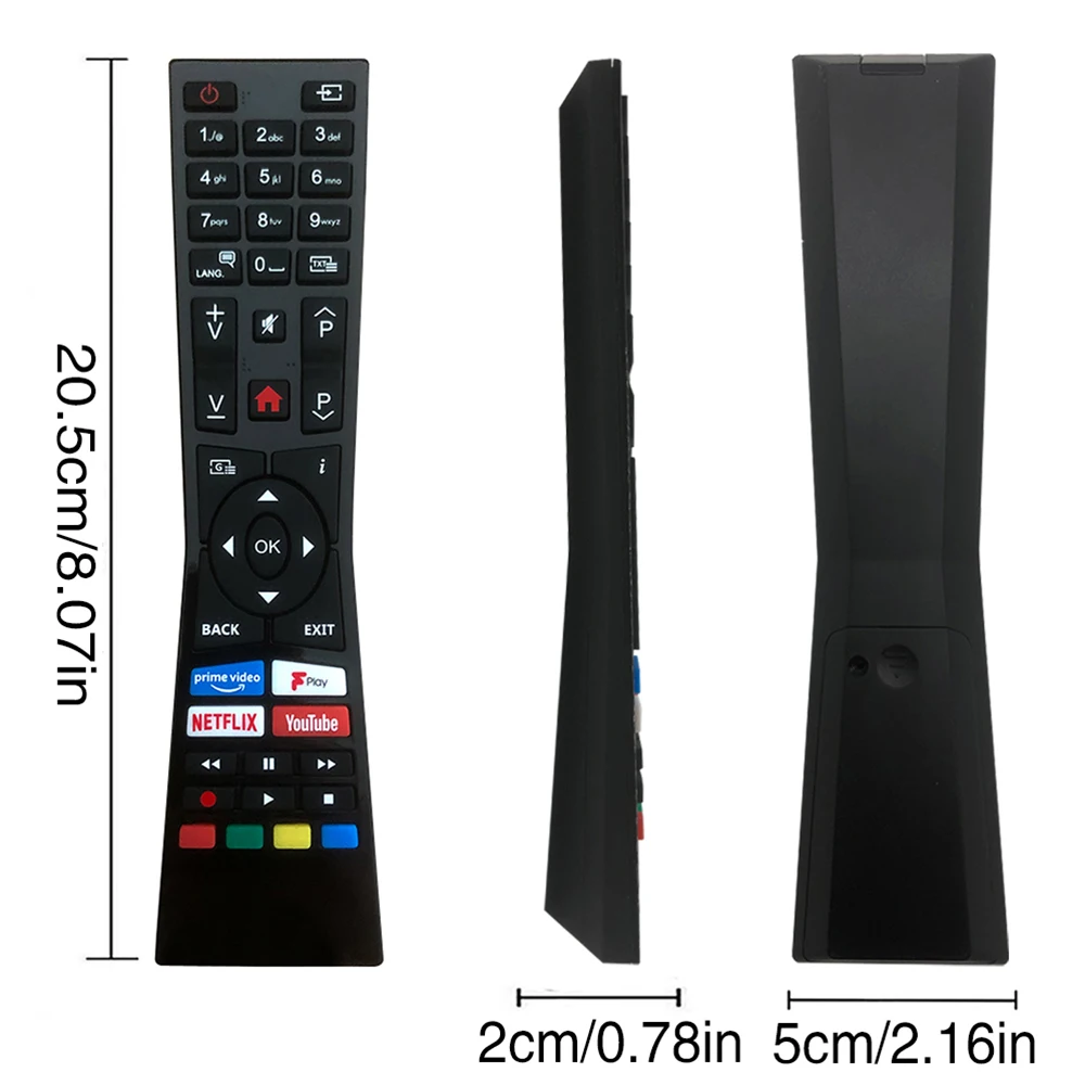 Smart TV Remote Control RM-C3338 RC43101P Replacement for 2018 2019 4K UHD LED LCD Models LT-24C680 LT-24C685 LT-32C695