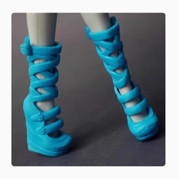 أنماط مختلفة جديدة لاختيار الملحقات أحذية دمية عالية الكعب غير رسمية لدمية MH أحدث أزياء لطيفة BBI00370A