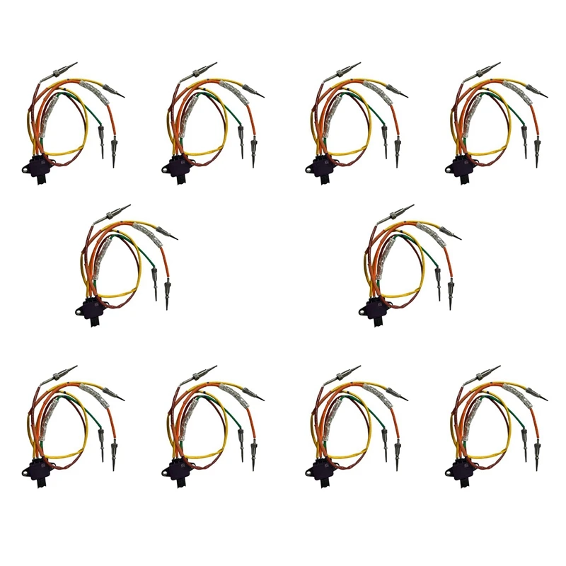 10X 4-Wire Exhaust Temperature Sensor 226584752R 226580138R For Renault M9R Kangoo II Dokker Logan Sandero II Duster II