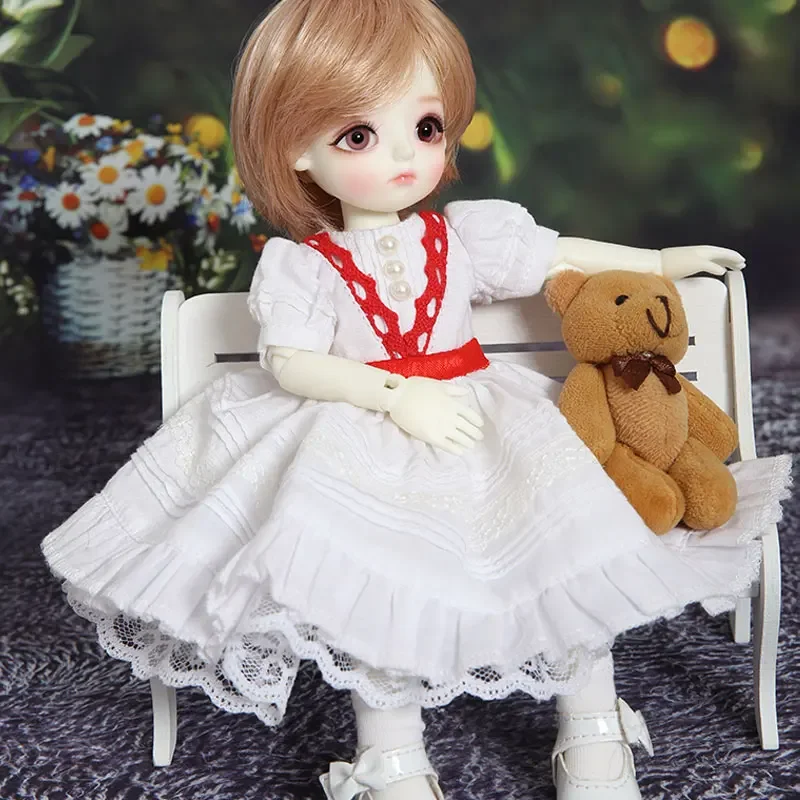 

OUENEIFS SD BJD Dolls Angelic Melissa LCC 1/6 Body Resin Figures AI YoSD Kit Toys Baby Fairyland Gift