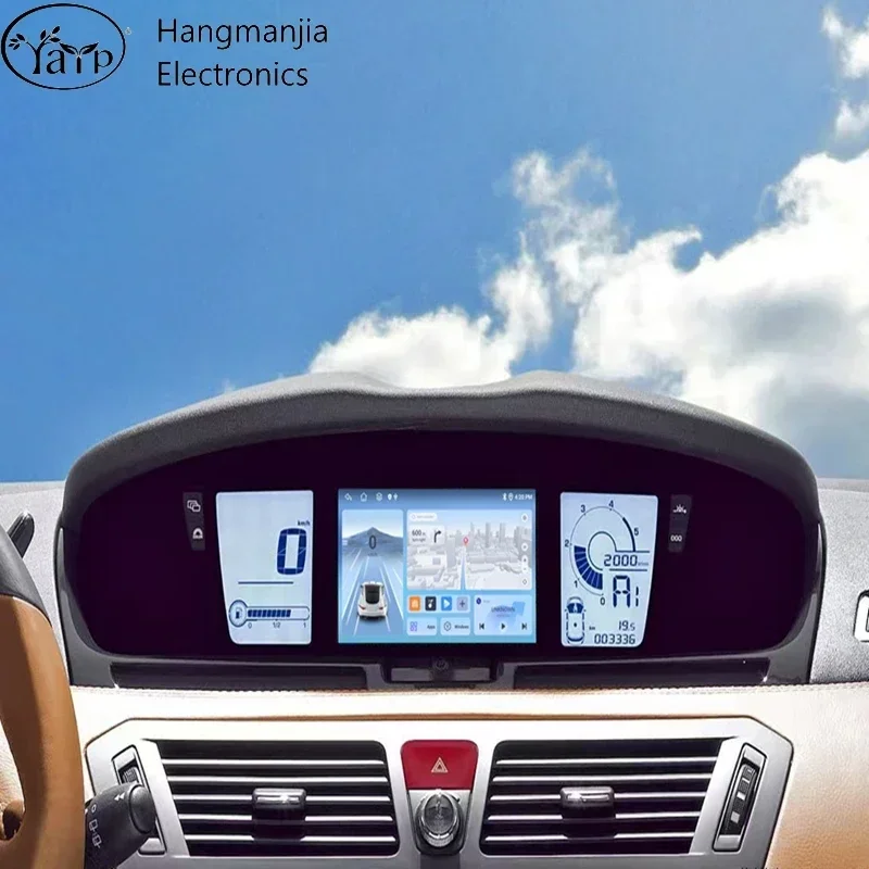 hangmanjia Android 13 For Citroen C4 Grand Picasso C-Triomphe C-Quatre Carplay Autoradio Car Multimedia Radio GPS navigation