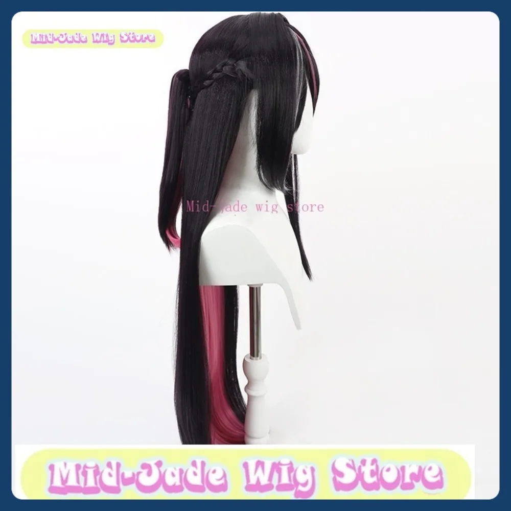 Mid-jade Wig Store VTuber AZKi Cosplay Wig Anime Game Role Playing Synthetic Hair Halloween Party