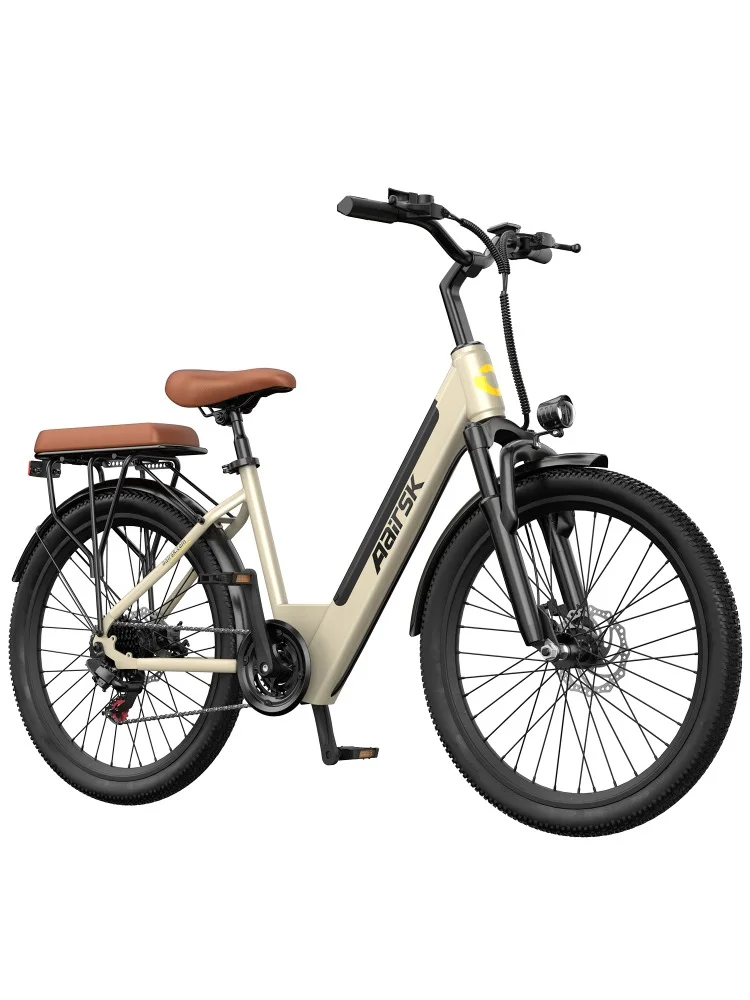 AliExpress NONE Aairsk S600 Adult E-bike 36V13AH Battery Electric Bike 26 Inch Tire Weekend Rides And City Commuting Electric Bicycle