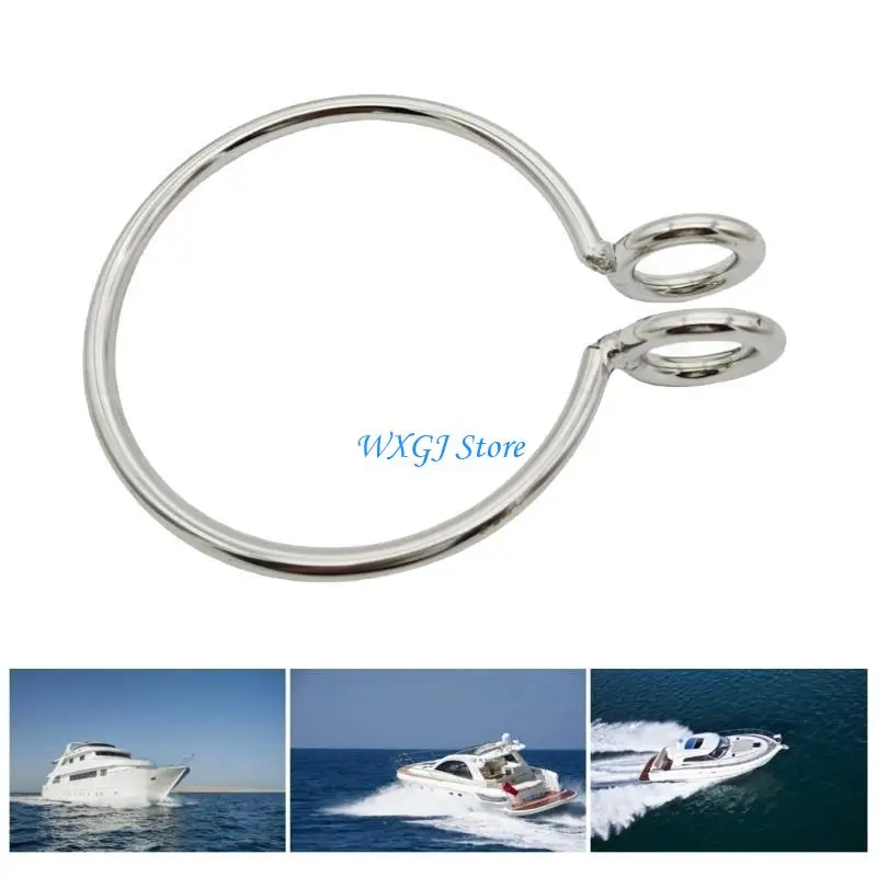 

37JE Corrosion Resistant 8mm Anchors Rings Heavy Duty Rings for Boating Enthusiasts