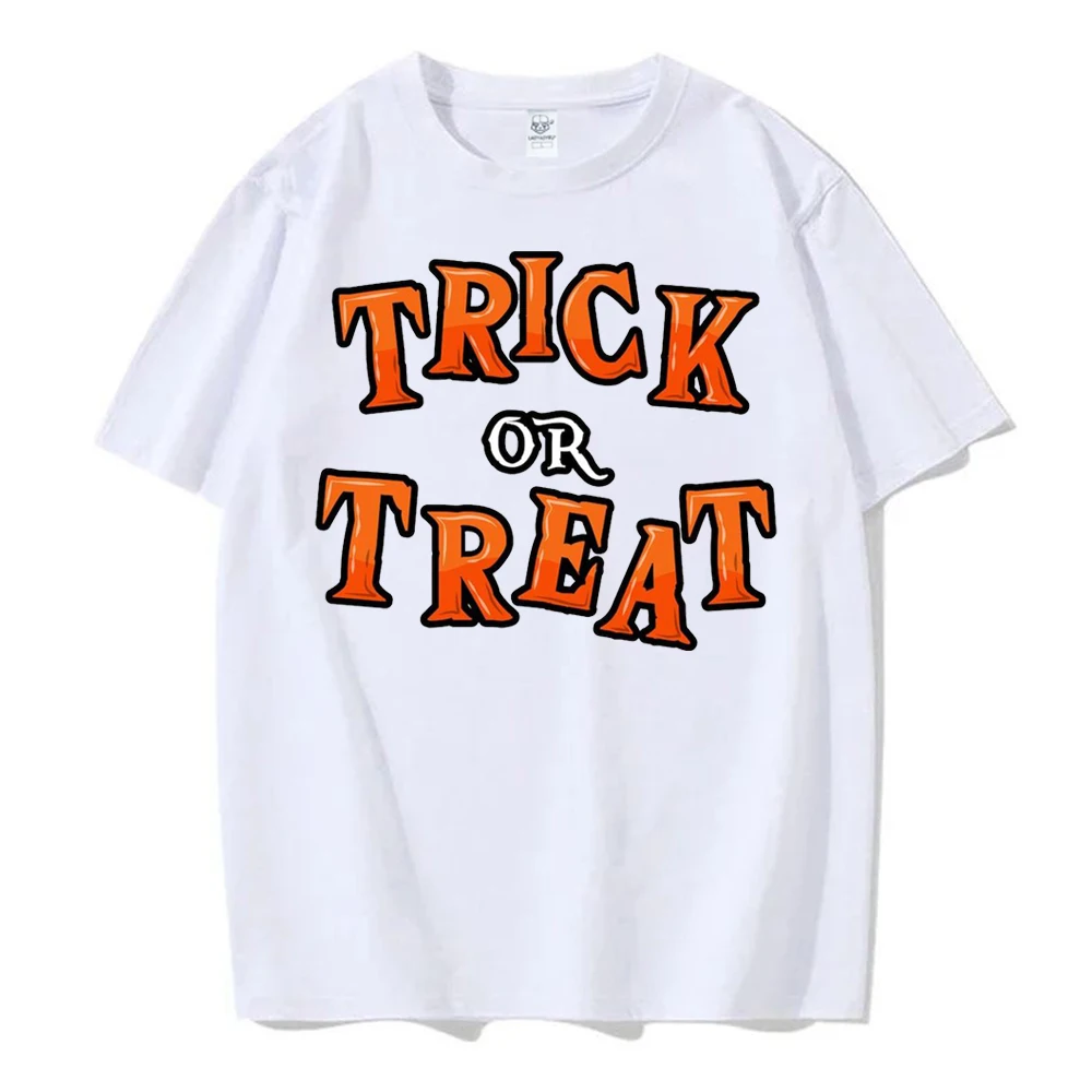 Trick R Treat Funny Tshits Halloween Theme Character  Man and Woman Best Gift T-shirt Trick or Treat All Saints' Day